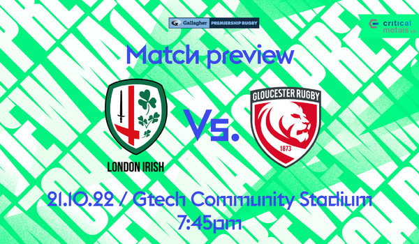 Match Preview: Gloucester Rugby (H)